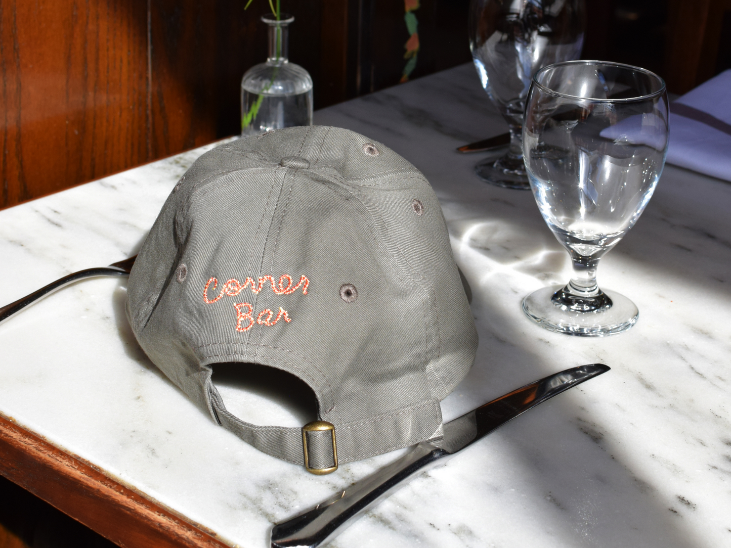 CORNER BAR COTTON BALL CAP